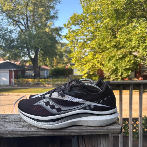 Saucony Endorphin Pro 2 Black White - Men 11.5 - S20687-10 - Picture 1 of 7